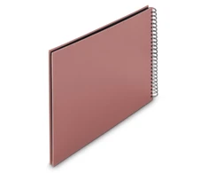 Hama Dailės spiralinė terasa 36x32 50 juodų puslapių 9859