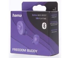 Ausinės Hama Freedom Buddy violetinė