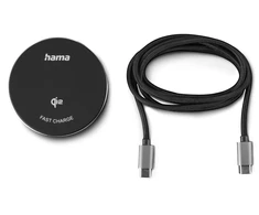 Hama kroviklis indukcinė Qi2 Fast Charge 15W, juoda