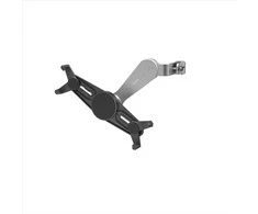 Hama tablet holder 7"-11", attachment to vehicle headrest, aliuminio
