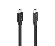 Hama Thunderbolt 5 cable, USB-C, 1 m, 80 Gbps, 240 W