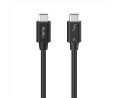 Hama Thunderbolt 5 cable, USB-C, 1 m, 80 Gbps, 240 W