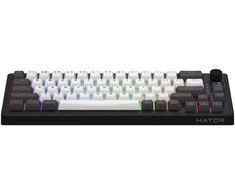 Klaviatūra Hator Skyfall 65 PRO Wireless szaro-juoda