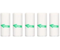 Helmer self-adhesive rolls for thermal mini spausdintuvas TP 01, 5pcs, baltas