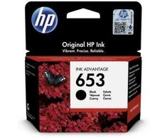 Hewlett Packard (HP) Tusz HP 653 Juodas Original Ink Advantage kasetė