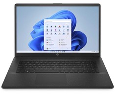 Hewlett Packard (HP) Nešiojamas kompiuteris HP 17-cn0011nc, N4500, 4 GB, 512 GB, UHD, 17.3" HD+ SVA 250n, W11H6, juodas