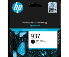 HP 937 juodo originalaus rašalo kasetė