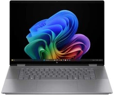 Nešiojamas kompiuteris „Hewlett Packard“ (HP) NTB HP OmniBook X Flip NG AI 16-ar0001nc asmeninis kompiuteris, „Ryzen AI 5 340“, 16 colių 2K OLED, 16 GB LPDDR5X, 1 TB, „Windows 11“, rašiklis, 2 metai, pristatymas vietoje
