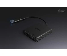 I-tec USB-A/USB-C dvigubas 4K/60 Hz DisplayPort vaizdo adapteris