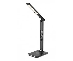 IMMAX Kingfisher Qi juodas table lamp