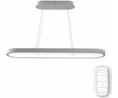 Lubinis šviestuvas „Immax NEO HIPODROMO“ išmanusis pakabinamas šviestuvas 120*30cm, 42W baltas Zigbee 3.0