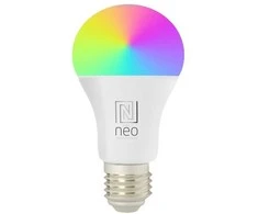 IMMAX NEO LITE SMART LED bulb E27 14W RGB+CCColour and baltas, dimmable, Wi-Fi, Beacon, TUYA