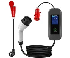 IMMAX NEO LITE travel charging station for EV/PHEV AC Type 2, 22kW, TUYA