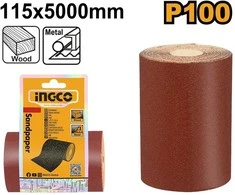 Ingco abrasive paper P100 11,5 x 500cm