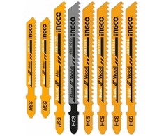 Ingco AKD8088 Saw blade, wood+metal, set of 8