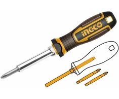 Ingco AKISD0608 Screwdriver 6 in 1 CrV