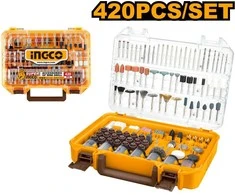 Grąžtas Ingco AKMG4208 Drill accessories set 420pcs
