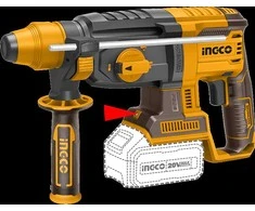 Ingco CRHLI201681E cordless drilling hammer incl. battery and charger