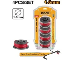 Ingco ALS1602 Mower string set of 4, round, 1,6mm