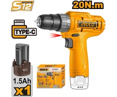 Ingco CDLI12428 AKU screwdriver incl. 1,5Ah battery