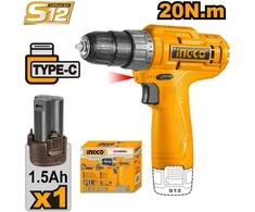 Ingco CDLI12428 AKU screwdriver incl. 1,5Ah battery