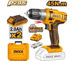 Ingco CDLI200528E AKU screwdriver incl. 2pcs battery and charger