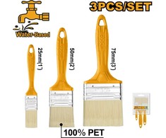Ingco CHPTB7850302 Flat brush plastikas set of 3