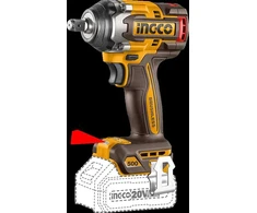 Ingco CIWLI2050 AKU impact wrench incl. 2pcs battery and charger