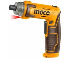 Ingco CSDLI0802 AKU screwdriver with integrated battery + set of accessories