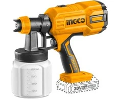 Ingco CSGLI2003 cordless paint spray gun without battery and charger