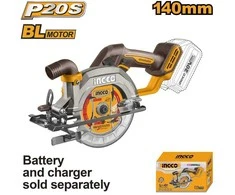 Ingco CSLI1402 cordless circular saw without battery and charger