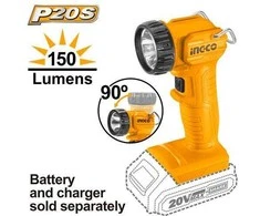 Ingco CWLI2023 cordless work lamp 150lm without battery and charger