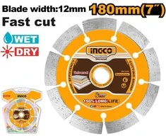 Ingco diamond wheel 180 x 12 mm