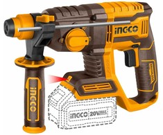 Ingco CRHLI202081 cordless drilling hammer incl. battery and charger