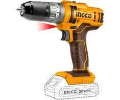 Ingco CIDLI201452E AKU drilling screwdriver with impact driver incl. 2pcs battery and charger