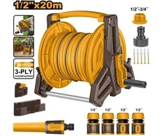 INGCO Drum with hose 1/2\"20m\" with accessories