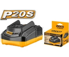 Ingco FCLI2001E 2,0A charger for 20V Li-ion batteries