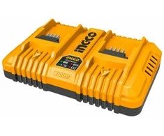 Ingco FCLI2034E 4,0A battery charger for 2pcs 20V Li-ion batteries