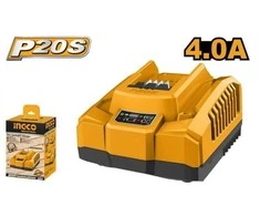 Ingco FCLI20411E 4,0A charger for 20V Li-ion batteries