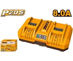 Ingco FCLI2082 8,0A charger for 20V Li-ion batteries