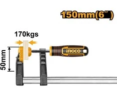 Ingco HFC020501 Metal clamp - joinery 50x150mm