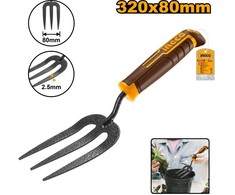 Šakotuvas Ingco HFTF38 MINI hand weeding fork 320x80mm