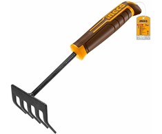 Šakotuvas Ingco HFTR1008 Hand tines MINI 5 teeth 270x90mm