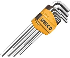 Ingco HHK11091 Allen wrench set 9pcs CrV 1,5-10mm