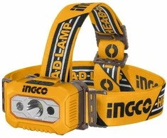 Ingco HHL013AAA8 LED headlamp for 3x AAA, 3xclip