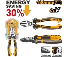 Ingco HHLDCP28180 Side Cutting Pliers CrV 180mm