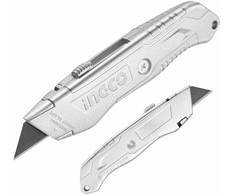 Ingco HKNS11615 Working knife with replaceable blade 19mm