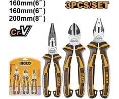 Ingco HKPS28318 Pliers set 3pcs CrV