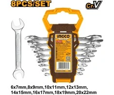 Ingco HKSPA2088 Fork wrench 6-22mm 8pcs