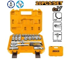 Ingco HKTS12201 Socket wrenches set 1/2" 20pcs
